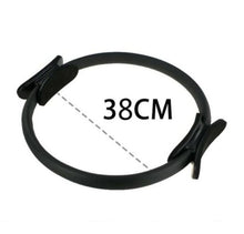 Load image into Gallery viewer, Pilates Magic Circle Yoga Ring Black