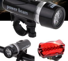 Load image into Gallery viewer, Bicycle Light Front/Rear Set Combo