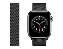 Load image into Gallery viewer, Apple Watch iWatch Band Steel Mesh Strap 38/40mm Black