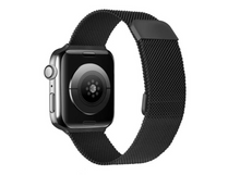 Load image into Gallery viewer, Apple Watch iWatch Band Steel Mesh Strap 38/40mm Black