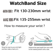 Load image into Gallery viewer, Apple Watch iWatch Band Steel Mesh Strap 38/40mm Silver