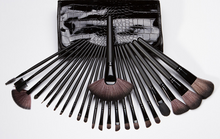 Load image into Gallery viewer, 24 Pieces Make Up Brush Set with Travel Pouch