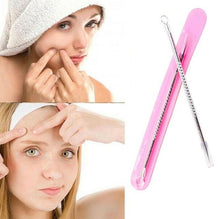 Load image into Gallery viewer, Blackhead Remover Tool Kit Spot Acne Pimple Comedone Extractor