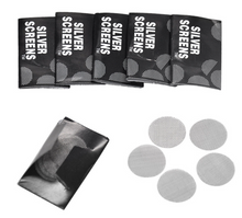 Load image into Gallery viewer, 100Pcs Metal Tobacco Pipe Filter Screens Gauze For Wooden Metal Glass Hand Pipes 20mm
