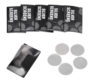 100Pcs Metal Tobacco Pipe Filter Screens Gauze For Wooden Metal Glass Hand Pipes 20mm