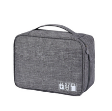 Load image into Gallery viewer, Waterproof Travel Storage Bag Electronics USB Charger Case Data Cable Organizer
