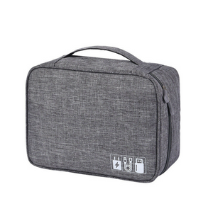 Waterproof Travel Storage Bag Electronics USB Charger Case Data Cable Organizer