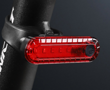Load image into Gallery viewer, USB Rechargeable Rear Bike Light
