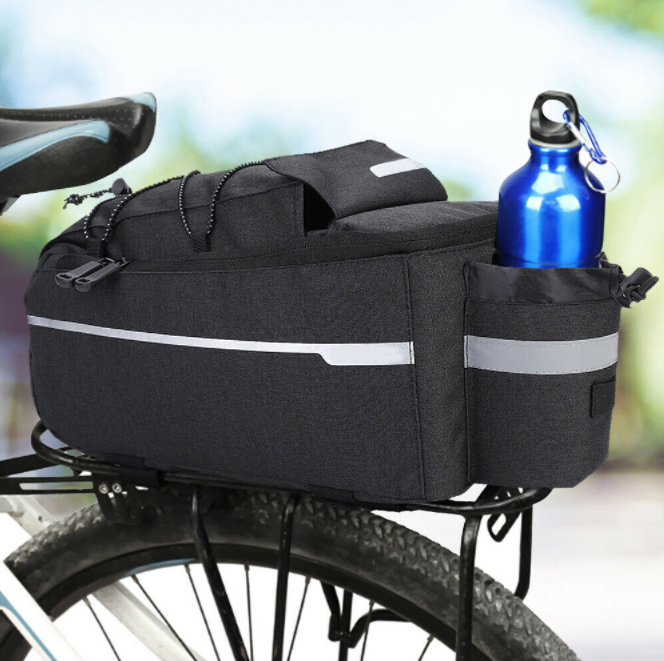Bicycle Bike Rear Rack Seat Saddle Bag Pannier Trunk Handbag