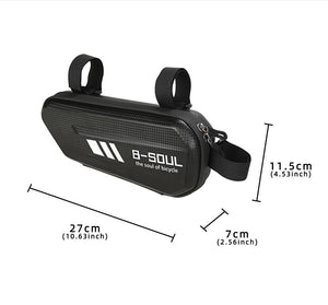 Bicycle Triangle Bag Waterproof Hard Shell Mountain Bike Top Bag