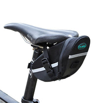 Load image into Gallery viewer, Bicycle Saddle Storage Bag Black Waterproof
