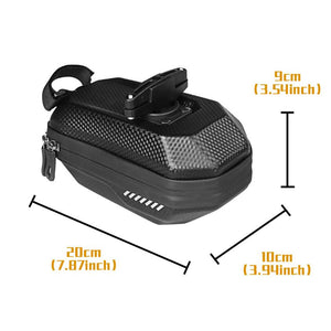 Bicycle Waterproof Seat Saddle Bag Mountain Bike Bag Hard Shell
