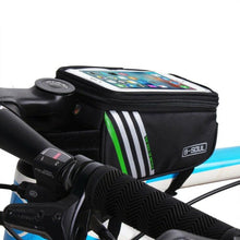 Load image into Gallery viewer, Bike Front Frame Bag Tube Pouch Touch Screen Bike Bag
