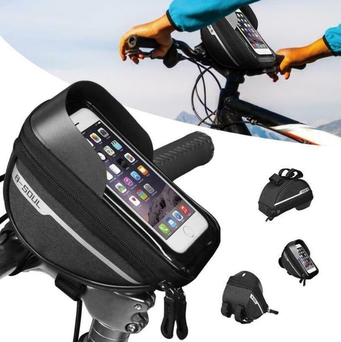 Bicycle Front Beam Bag Waterproof Mountain Bike Saddle Bag