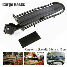 Load image into Gallery viewer, Bicycle Rear Seat Bike Alloy Frame Carrier Holder
