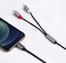 Load image into Gallery viewer, Type-C To Dual RCA Male Signal Video Audio Adapter Cable

