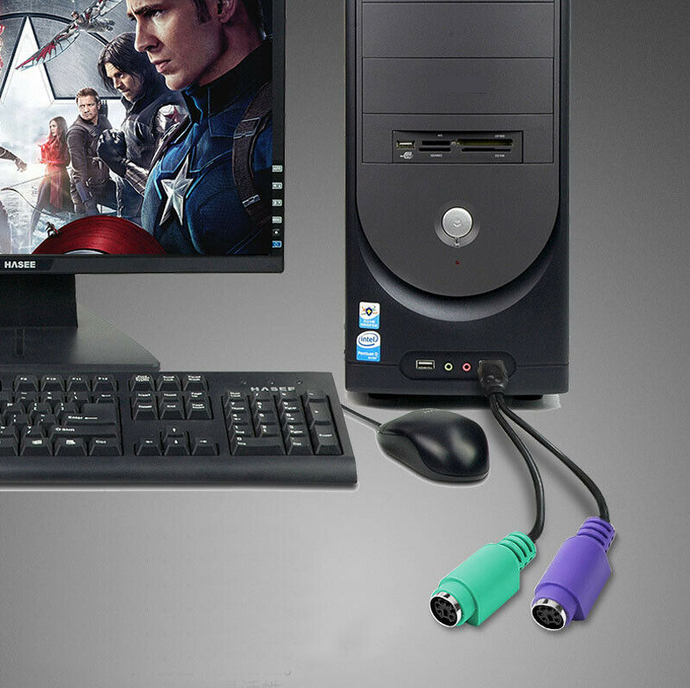 USB to PS2 Cable Adapter