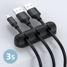 Load image into Gallery viewer, 3 Slot Cable Clips Holder
