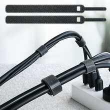 Load image into Gallery viewer, 10pcs Reusable Strap Organizer Cable Cord Wire Wrap Tie Tidy Straps Adjustable
