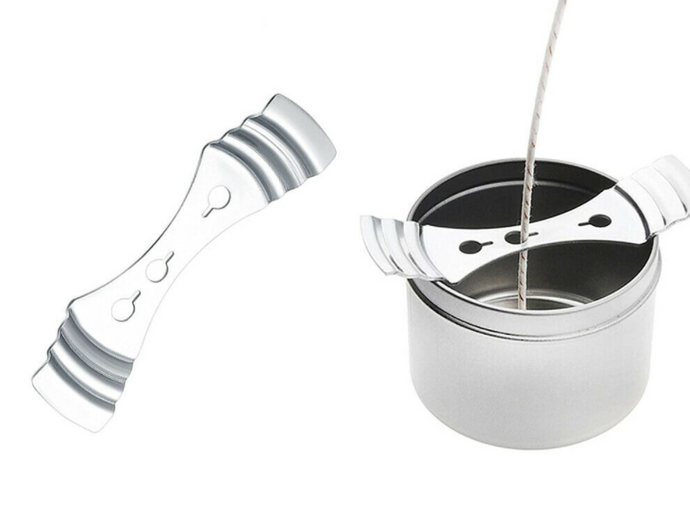 Candle Wick Holder Centering Device Hole Clip