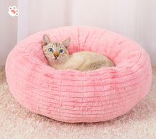 Load image into Gallery viewer, Warm Cat Bed Plush Puppy Cave Cat Deep Nest
