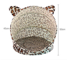 Load image into Gallery viewer, Foldable Soft Pet Puppy House Dog Cat Bed Tent Cave
