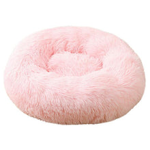 Load image into Gallery viewer, Pet Cat Calming Bed Warm Soft Plush Round Nest
