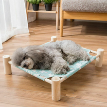 Load image into Gallery viewer, Wood Frame Cat Sleep Hammock
