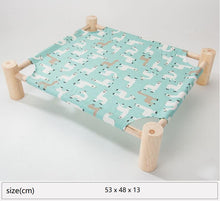 Load image into Gallery viewer, Wood Frame Cat Sleep Hammock
