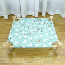 Load image into Gallery viewer, Wood Frame Cat Sleep Hammock
