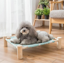 Load image into Gallery viewer, Wood Frame Cat Sleep Hammock
