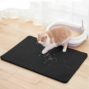 Cat Litter Mat Trapper Foldable Pad Pet Rug EVA Foam Rubber