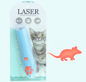 Pet Cat Toy LED Pointer Light Pen Mouse Shadow