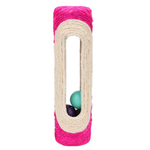 Load image into Gallery viewer, Rolling Scratching Post with 3 balls

