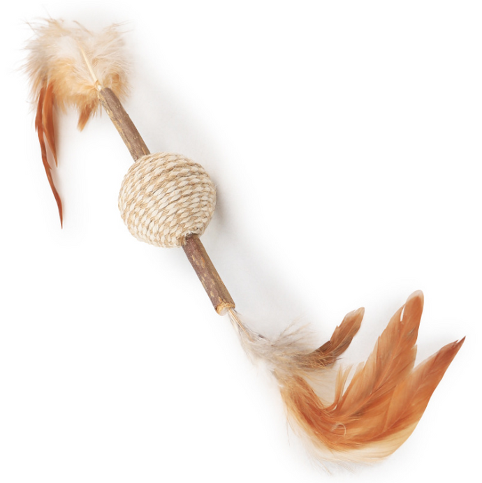 Pet Cat Feather Ball Catnip Cat Toy
