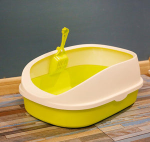 Cat Hygeine Toilet High Rim Toilet Pan Box