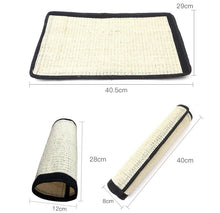 Load image into Gallery viewer, Sisal Cat Scratch Mat Pet Kitten Scratch Pad Toy
