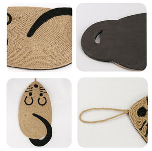 Sisal Pad Cat Scratching Mat Wall Hanging