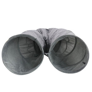 Cat Play Tunnel Expandable Foldable Kitten Tunnel