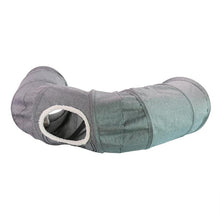 Load image into Gallery viewer, Cat Play Tunnel Expandable Foldable Kitten Tunnel
