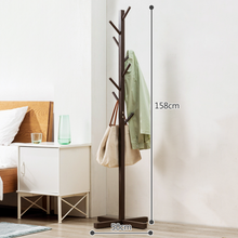 Load image into Gallery viewer, Coat Rack Wooden Brown Color
