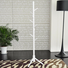 Load image into Gallery viewer, Coat Rack Wooden 8 Hooks Hats Hook Hanger Standing Wood Tree Stand Home
