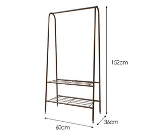 Modern Coated Steel Garment Cloth Rack