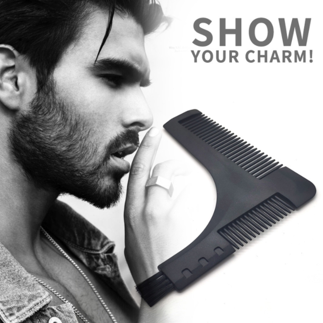 Men Beard Template Comb