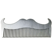 Load image into Gallery viewer, Stainless Steel Beard Comb Anti-Static Barber Shop Styling Tool
