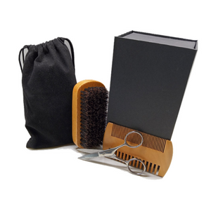 Shaping Styling Beard Comb Beard Brush Set