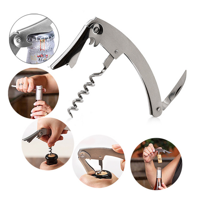 Cork Screw Wine Bottle Opener
