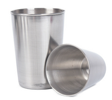 Load image into Gallery viewer, Stainless Steel Mini Cup Mug Drinking Coffee Beer Bottles 2PCS

