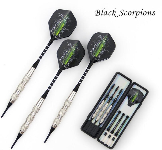 Steel Safe Dart With Soft Tip Indoor Sport 3pcs Set