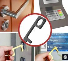 Load image into Gallery viewer, Portable Clean Opener Handle Key Non-Contact Keychain Stylus EDC Door Opener
